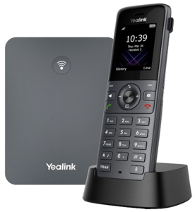 Телефон YEALINK DECT-трубка Yealink W73P DECT (база W70B+трубка W73H) до 10 SIP-аккаунтов, до 10 трубок на базу, до 20 одноврем. Вызовов