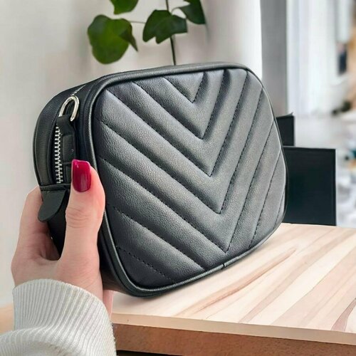 фото Сумка , фактура гладкая, черный marseller