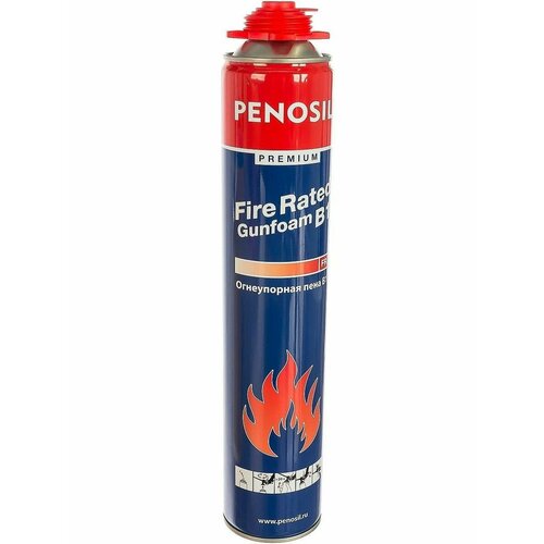 Пены монтажные PENOSIL профессиональная монтажная пена penosil premium firerated gunfoam b1 всесезонная