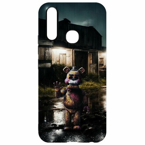 Чехол-накладка Krutoff Soft Case фнаф (FNAF) - Фредди под дождем для Vivo Y11 черный чехол накладка krutoff soft case фнаф fnaf фредди под дождем для wiko t3 черный