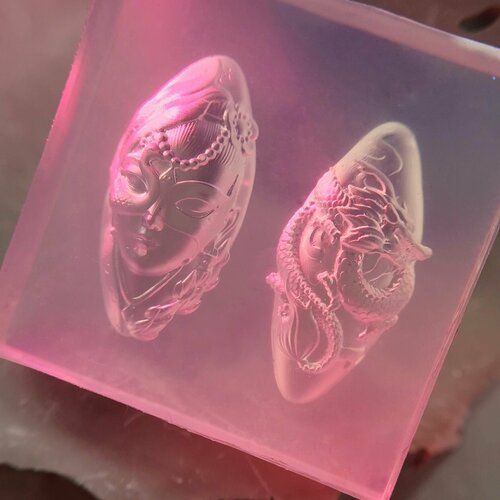 AS Artstudio Силиконовый молд для дизайна ногтей Повелительница Дракона 550₽