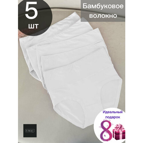 фото Трусы vikki., 5 шт., размер 50-52, белый