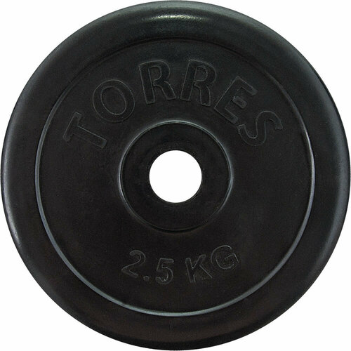 фото Диск torres pl50692 2.5 кг 1 шт. черный