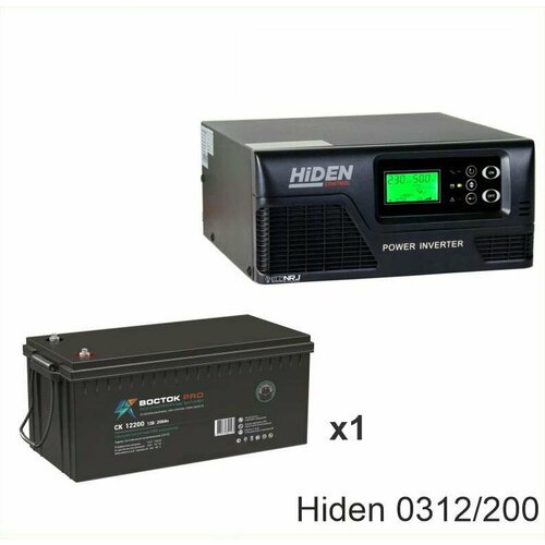 ИБП Hiden Control HPS20-0312 + восток PRO СК-12200 ибп hiden control hps20 1012 восток pro ск 12200