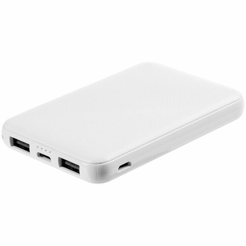 Беспроводная зарядка для телефона Uniscend Full Feel Type-C, 5000 мАч, подарок девушке женщине маме подруге на 8 марта белый
