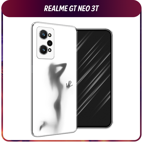 Силиконовый чехол на Realme GT Neo 3T/GT Neo 2 / Реалми GT Neo 3T Стекло в душе силиконовый чехол на realme gt neo 3t реалми gt нео 3t сказочный лес