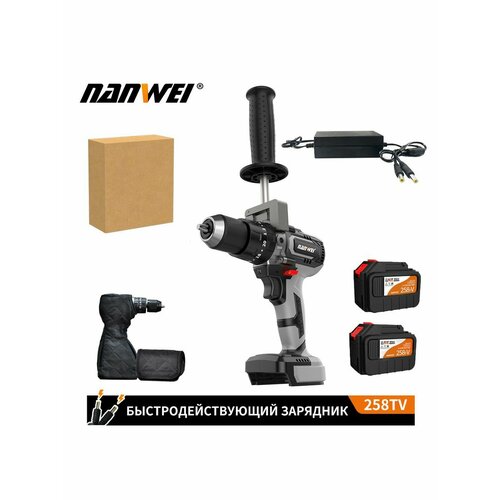 21В Электрический шуруповерт 150 НМ 60ah бурения льда 9132₽