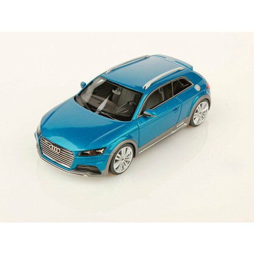 Audi all road shooting brake concept 2014 blue metallic