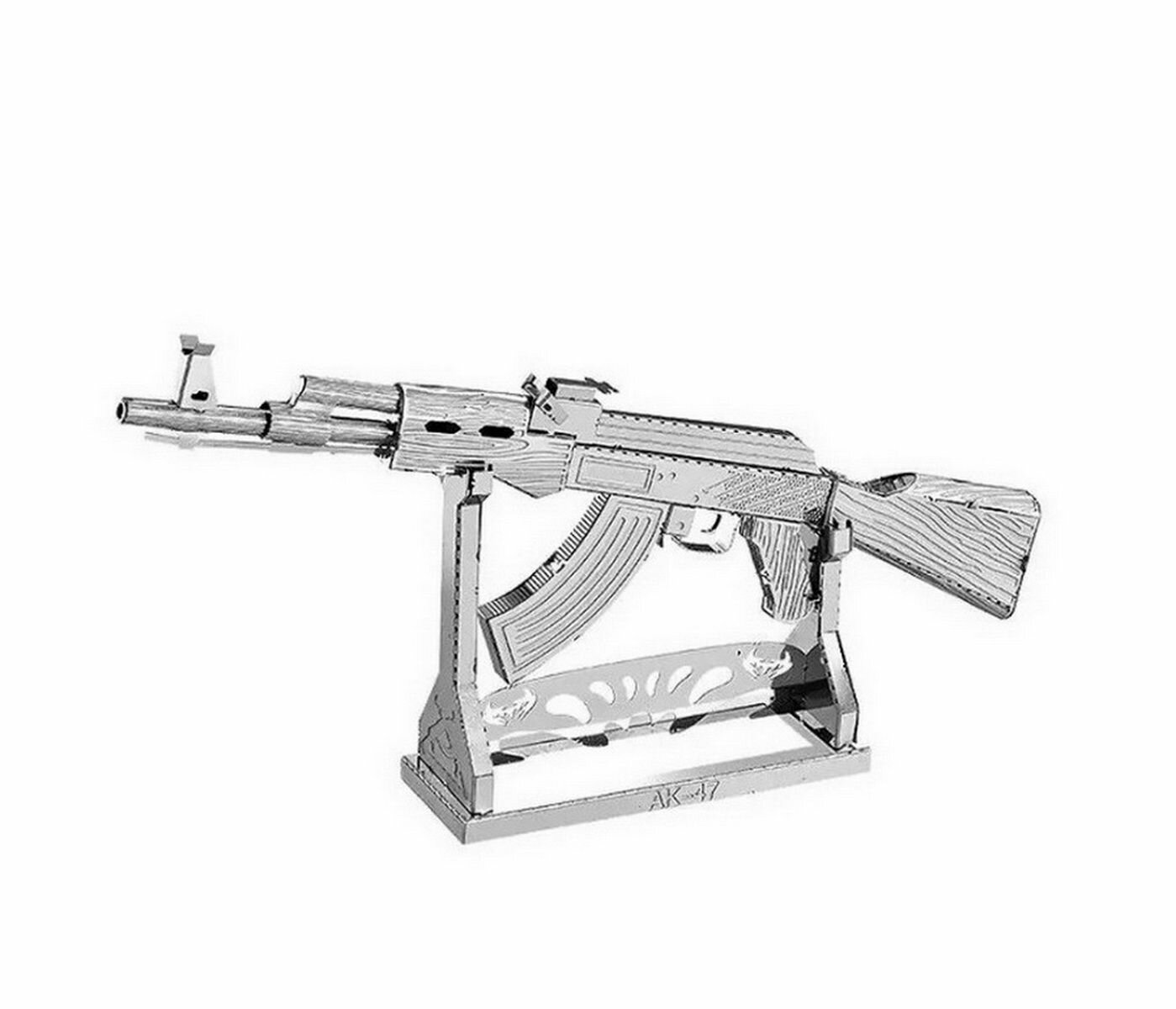 Металлический конструктор / 3D конструктор / Сборная модель 3D Metal Model AK47