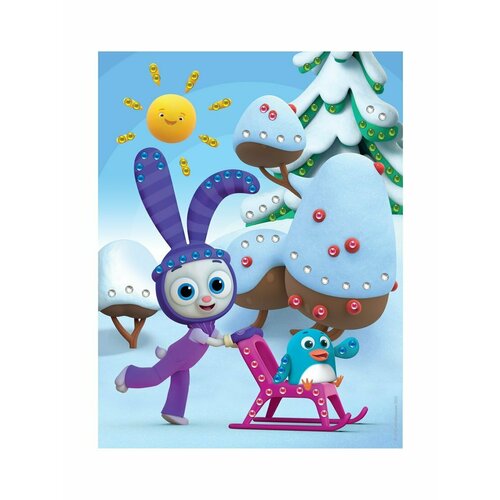 Аппликация Цветняшки Зайчонок Скок ON TIME 45156 249₽