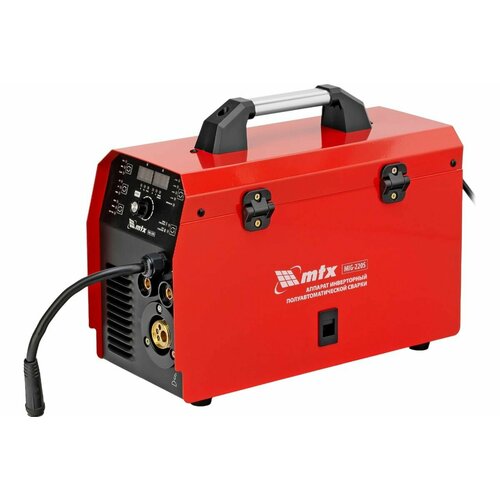 Аппарат инверторный полуавтоматической cварки MIG-220S 220A ПВ 60 катушка 5 кг MTX 94304 21200₽