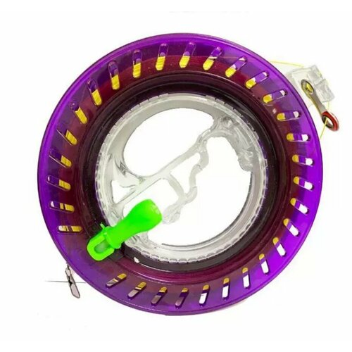 Катушка управления воздушным змеем, цвет: фиолетовый ручка управления воздушным змеем пластиковая с леером