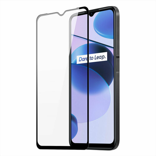 DuxDucis Защитное стекло Dux Ducis 9D TempeRed Glass для Realme C35 Вlack