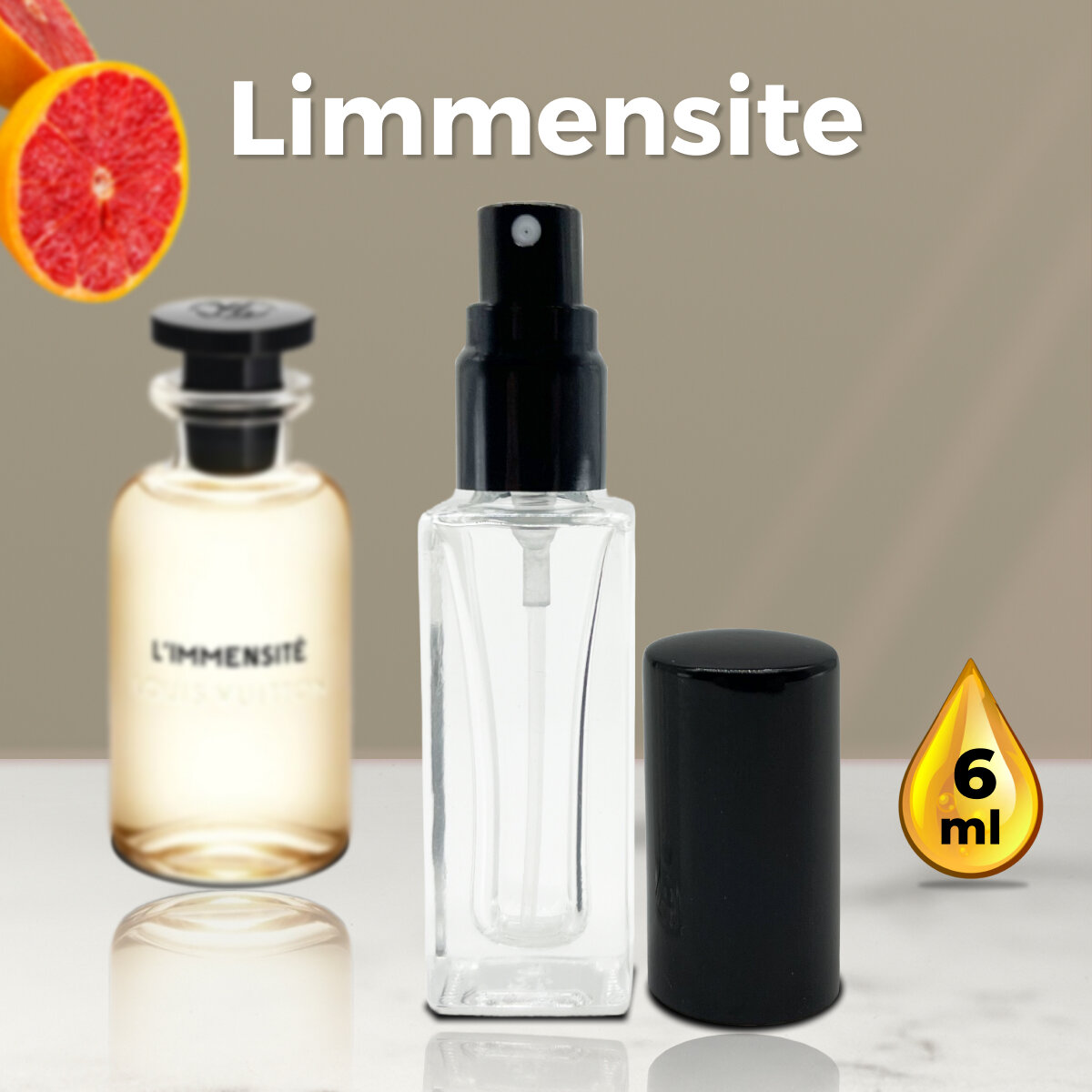 "Limmensite" - Масляные духи мужские, 6 мл + подарок 1 мл другого аромата