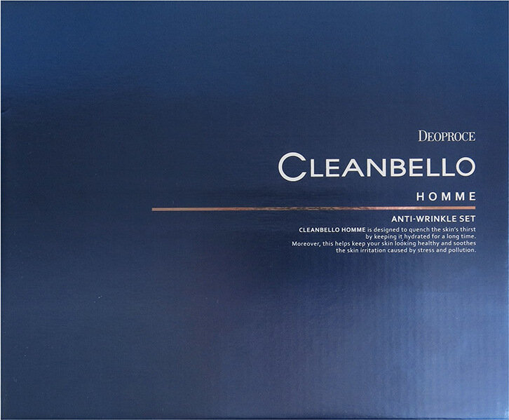 Набор уходовый мужской антивозрастной Deoproce Cleanbello Homme Anti-Wrinkle Set - фото №18