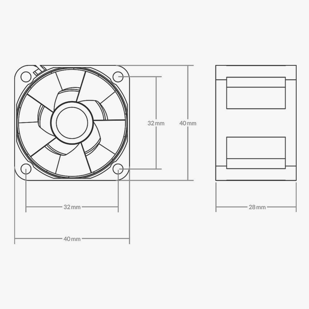 Вентилятор для корпуса Arctic S4028-15K 40mm PWM 1400-15000rpm ACFAN00264A