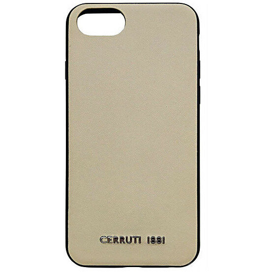 Чехол CG Mobile Cerruti 1881 Genuine Leather Hard для iPhone 7/8/SE 2020, цвет Бежевый (CEHCP8OWNLBE)