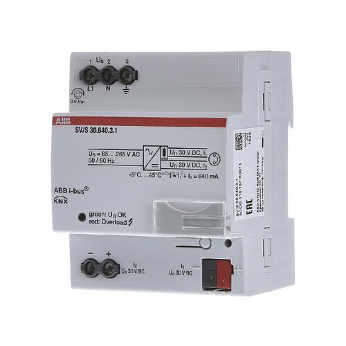 Блок питания KNX 640 мА SV/S 30.640.3.1 – ABB – 2CDG110167R0011 – 4016779906210