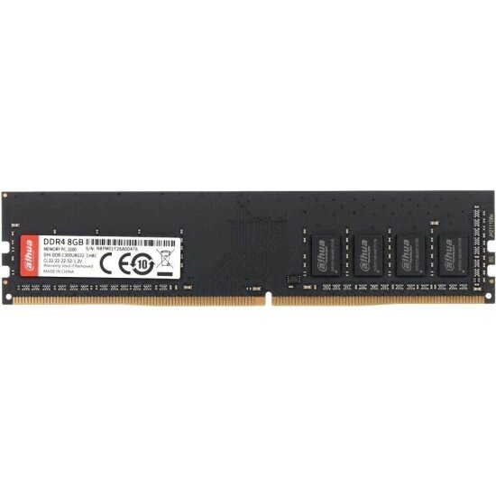 Оперативная память Dahua DDR4 8Gb C300 Series 3200MHz PC-25600 CL22 1.2V (DHI-DDR-C300U8G32)