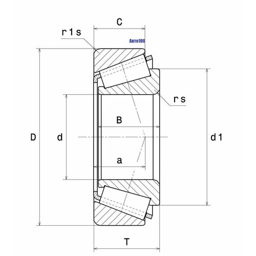 Подшипник шкворневой TOYOTA HILUX/4RUNNER/LAND CRUISER PRADO 90-99