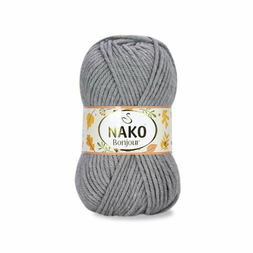 Пряжа Nako Bonjour (5шт*100гр-110м.)/20% полиамид; 80% акрил