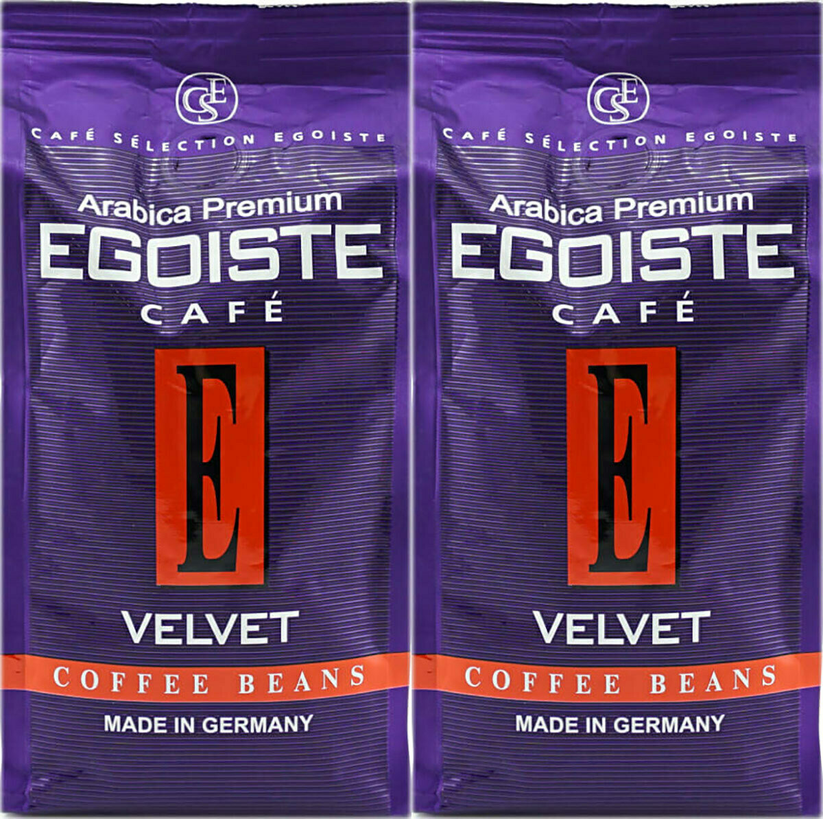 Кофе в зернах Egoiste Velvet, 200 г (Эгоист) х 2 шт