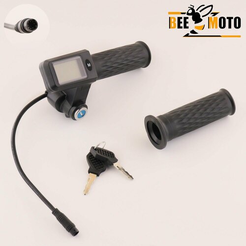 Ручка газа в сборе ручка руля для электросамоката Kugoo C1 Plus 8 пинов BEEZMOTO 1843₽