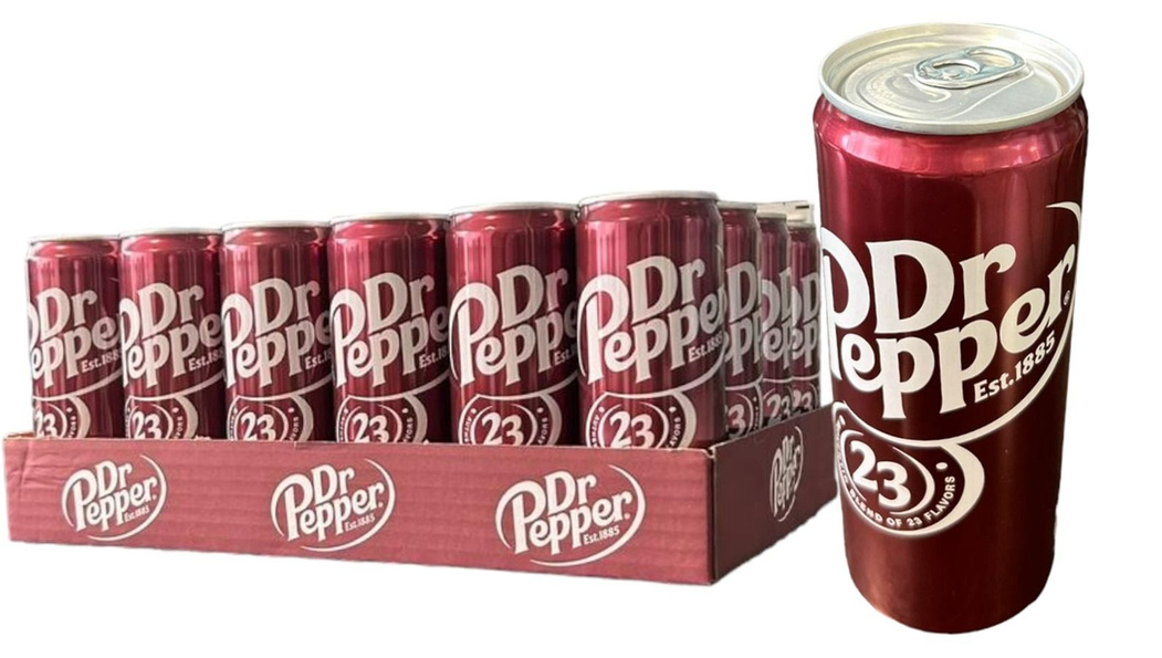 Dr Pepper Classic / классический, 24шт. х 0,33л.