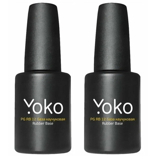 База под гель-лак Yoko Каучуковая 12 мл 2 шт 1050₽
