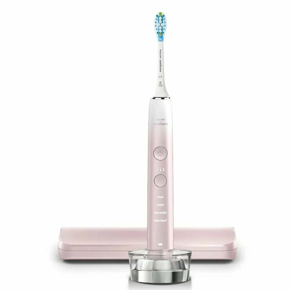 Звуковая зубная щетка Philips Sonicare DiamondClean 9000 HX9911/68, розовый градиент