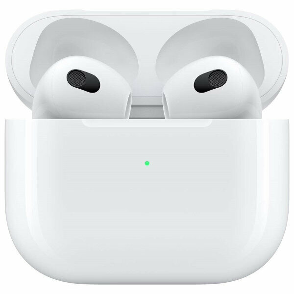 Беспроводные наушники Apple AirPods (3-его поколения, 2022) белые, Lightning