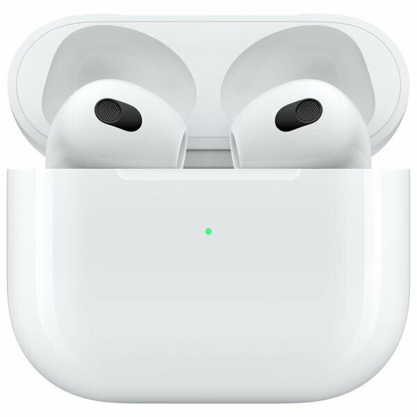 Беспроводные наушники Apple AirPods (3-его поколения, 2022) белые, Lightning