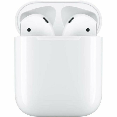 Наушники Apple AirPods 2 with Charging Case (MV7N2AM/A) cute cartoon chips airpods 2 case for apple airpods silicone charging headphone cases for apple airpods 1 2 protective cover