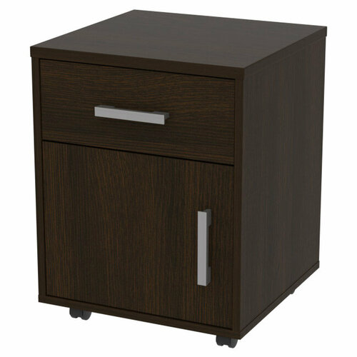 Тумба Меб-фф Офисная тумба подкатная ТВ-30С-17М цвет Венге 454460 см 4818₽