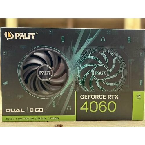 PALIT GeForce RTX 4060 Dual 8Gb GDDR6 4550800₽