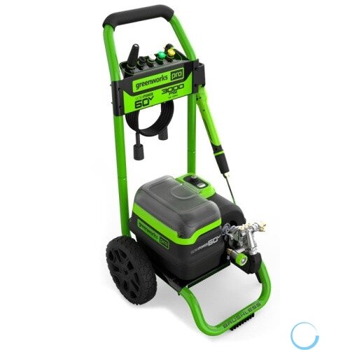 Greenworks Мойка высокого давления аккумуляторная 60V 250 бар бесщеточная с портом на 2 АКБ 5106207