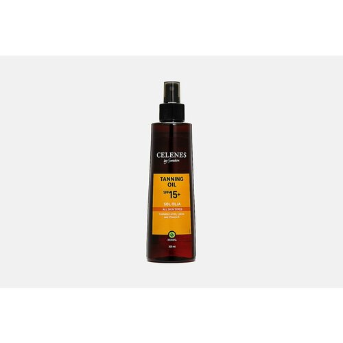 Масло для загара SPF15 CELENES TANNING OIL