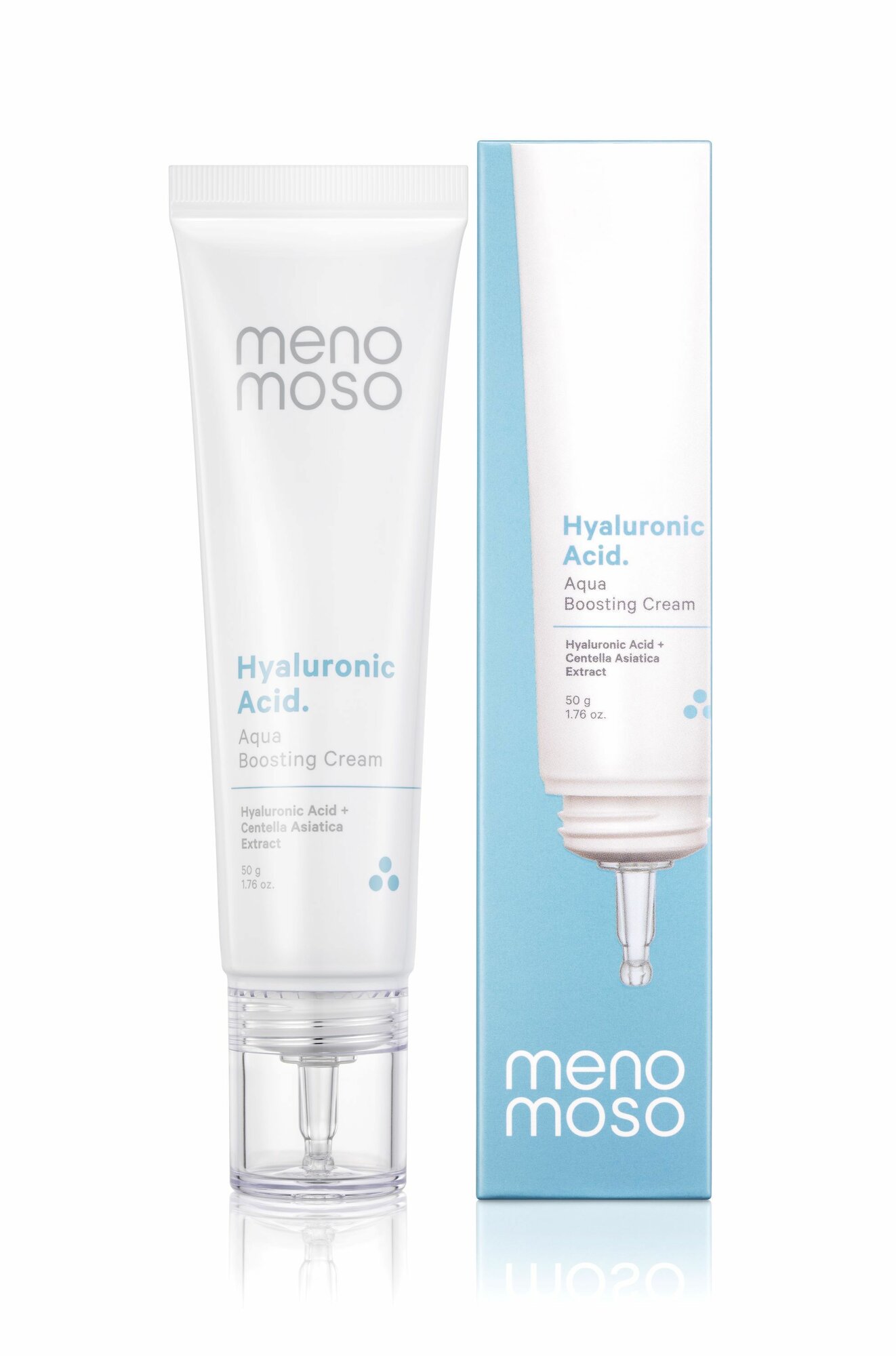 MENOMOSO Увлажняющий крем для лица с гиалуроновой кислотой и Центеллой Азиатской (50 г)