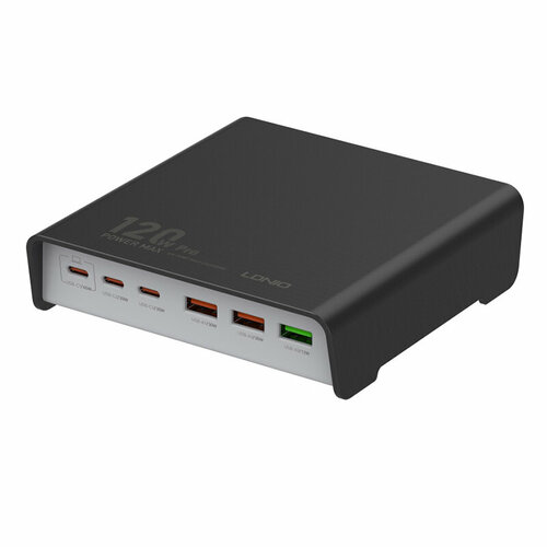 Зарядное устройство Ldnio Q605 6xUSB 120W Black LD_C3479 черный