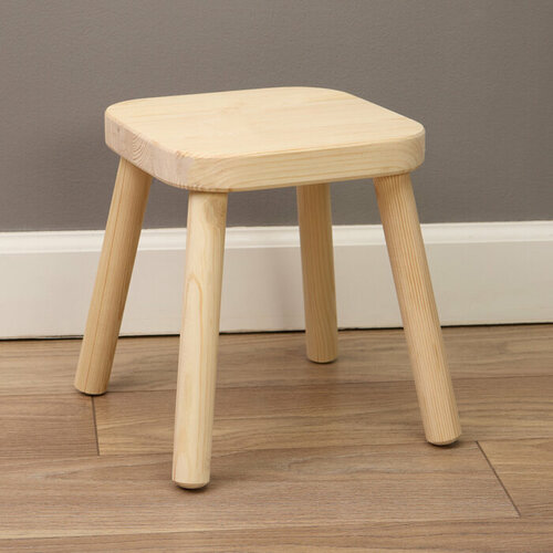 Табурет FLISAT 24х24х28 Массив сосны 10403183 3279₽