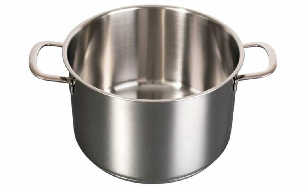 Кастрюля линии "SAFIA" 6 литров, диаметром 24 см, со стеклянной крышкой — фото 1