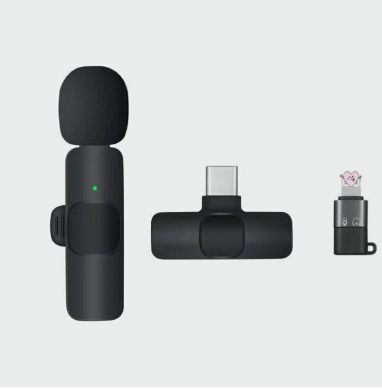 Петличный микрофон K8 для Android и iOS