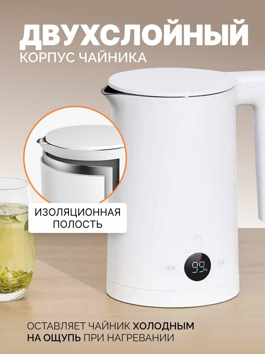 Электрический чайник Xiaomi Thermostatic Electric Kettle 2 (CN)