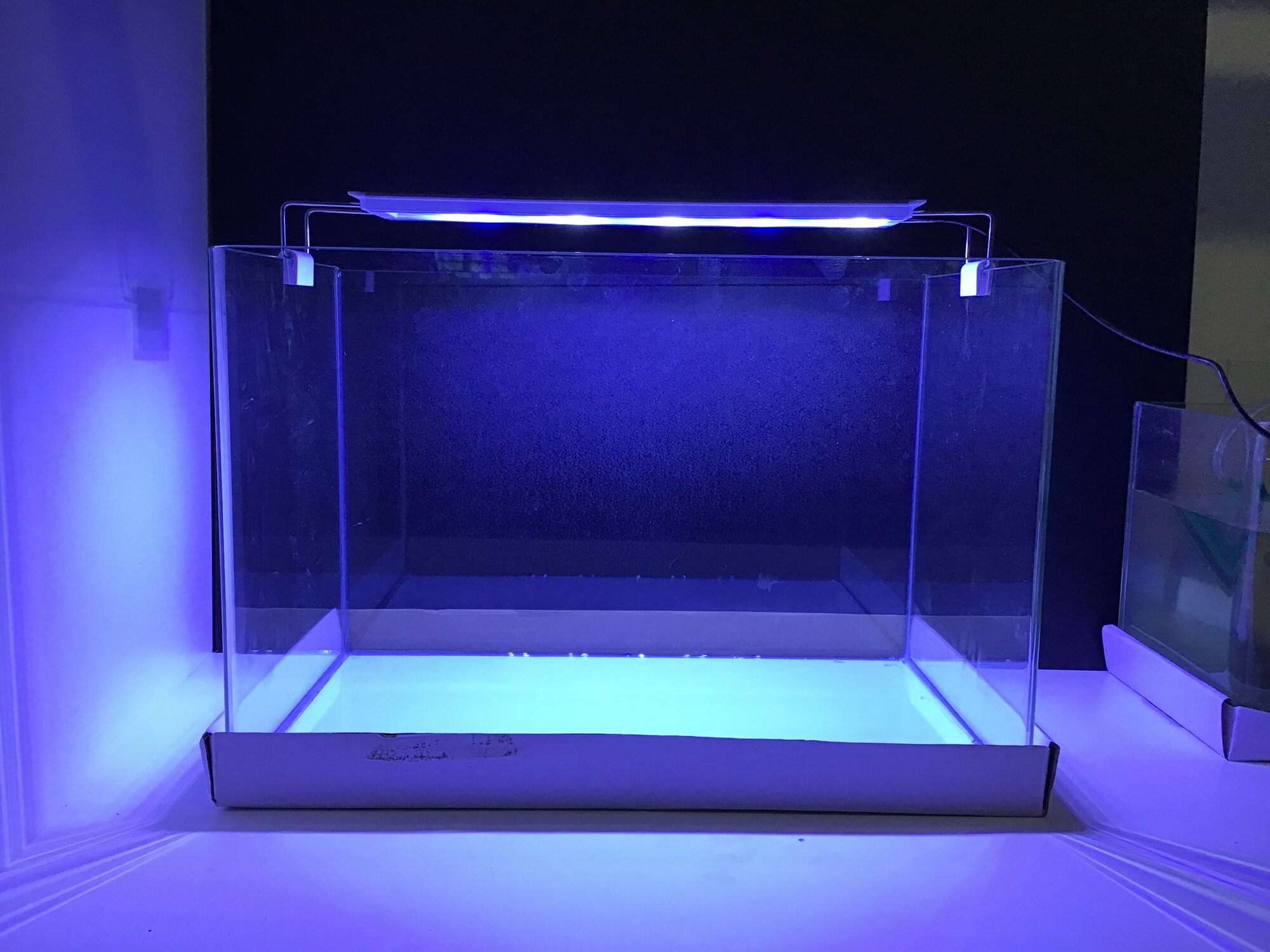 Аквариум для рыбок и креветок "5в1" со светильником S-300 MULTI-COLOR, 17 литров 350 х 20.5 х 23.5 мм