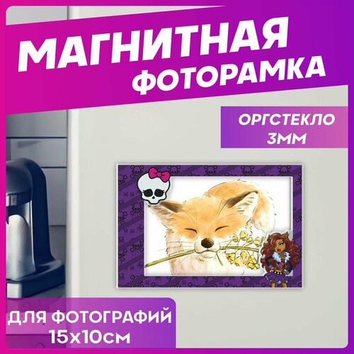 Рамка для фото магнитная monster high клодин вульф