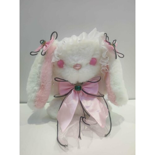Мягкая игрушка Зайка с бантиком 20 см