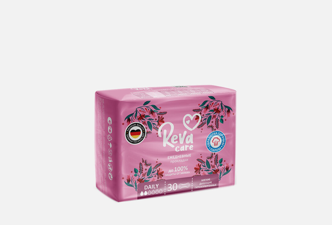 Прокладки ежедневные Reva Care Daily 30шт Вертекс - фото №11