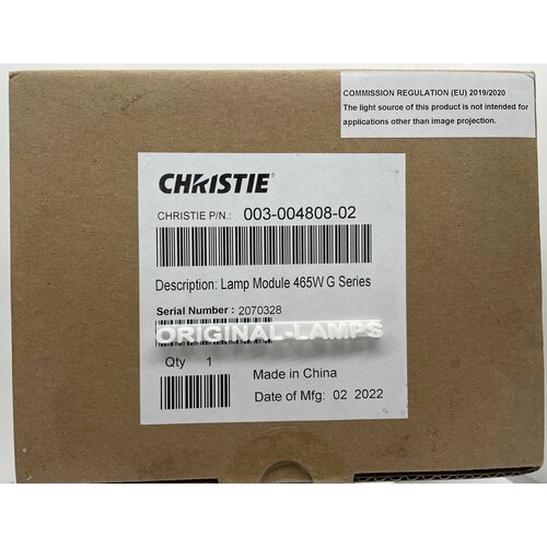 Christie 003-004808-02 (OM) оригинальная лампа в оригинальном модуле