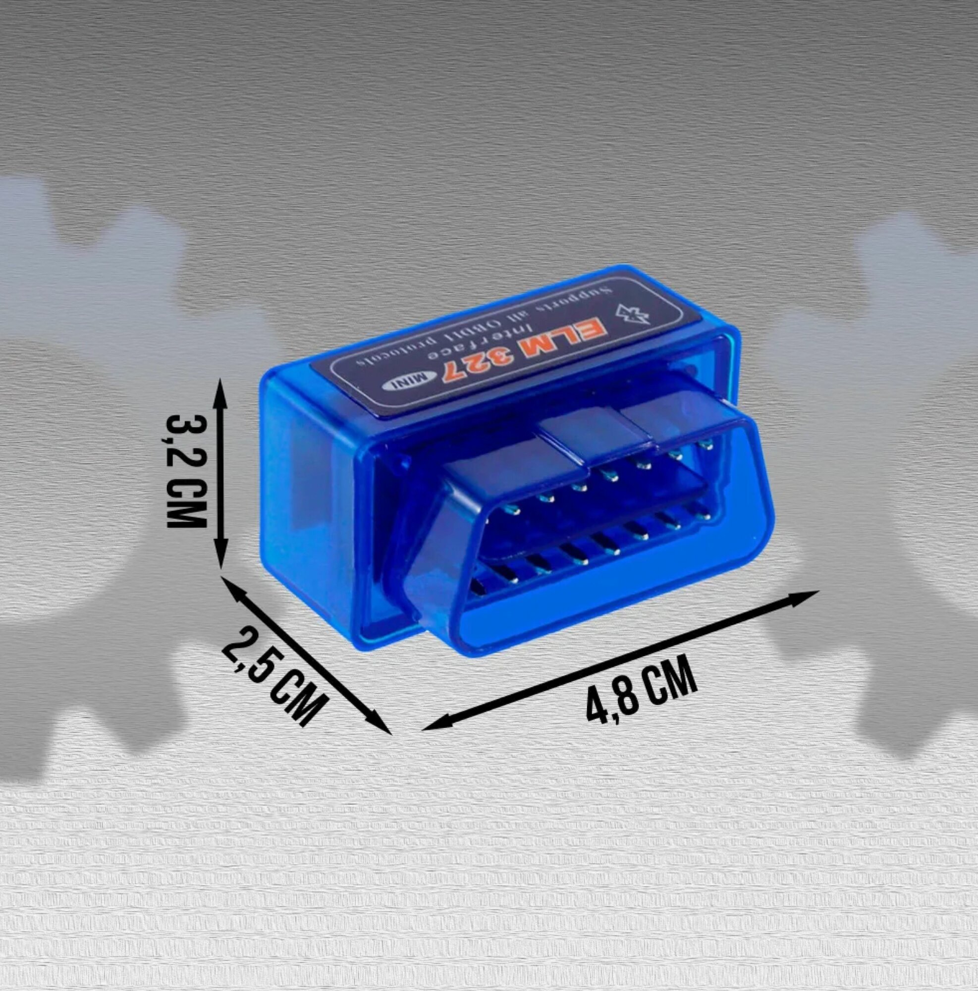 Автосканер OBD 2 ELM 327 Двухплатный Версия 1.5 Bluetooth 5.1 2 платы для гаража автосервиса в машину для диагностики ОБД 2 ЕЛМ 327 OBD2 ELM327 Диагностический сканер mini check engine Две платы