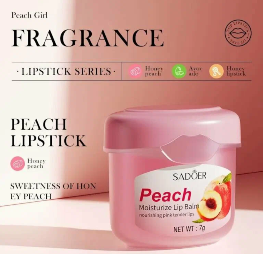 Увлажняющий бальзам для губ Peach Moisturize Lip Balm